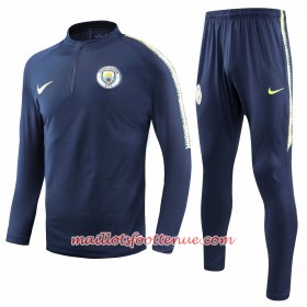 Manchester City Ensemble Sweat d'entrainement Foncé Bleu 2018/2019